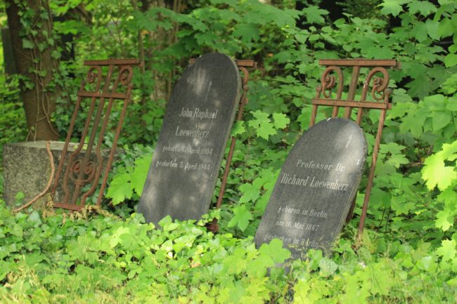 Gräber jüdischer Friedhof Weißensee