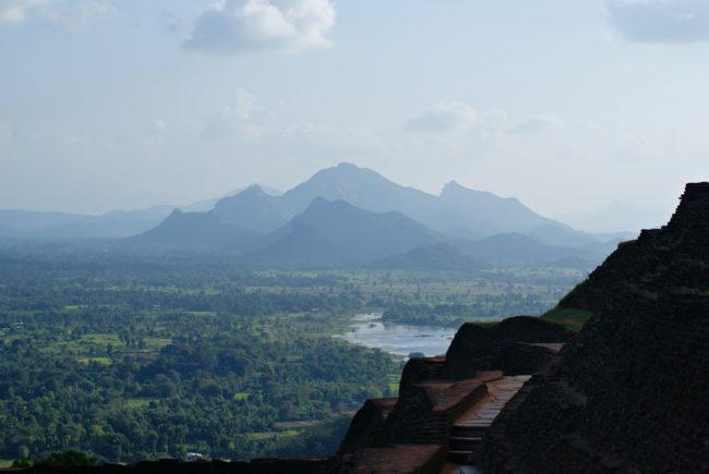 aussicht sigiriya rock